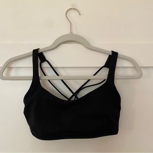 Lululemon black sports bra